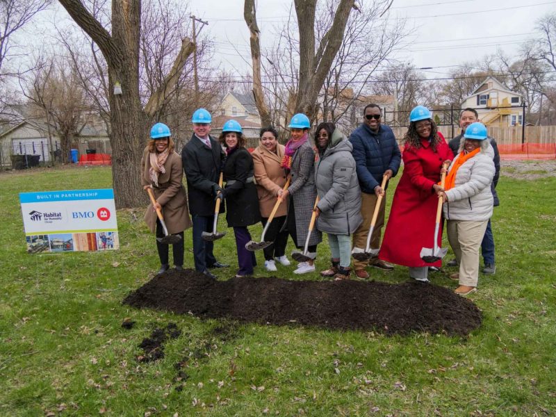 Habitat for Humanity's groundbreaking ceremony - April 7, 2025