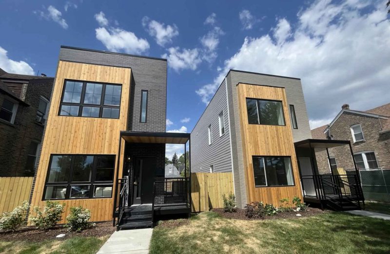 Factory-built homes in Humboldt Park